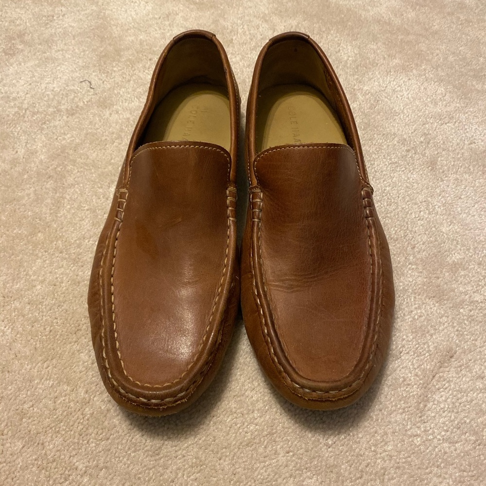 Leather Cole Haan loafers size 10.5